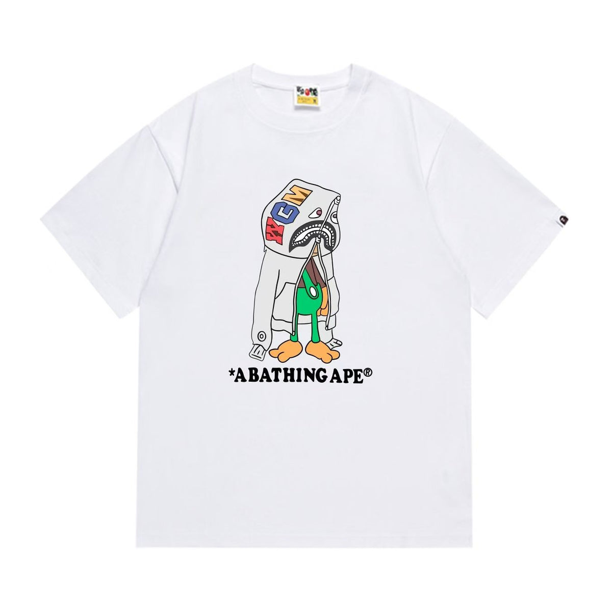 BAPE Front & Back Graphic Short-Sleeve T-Shirt — front
